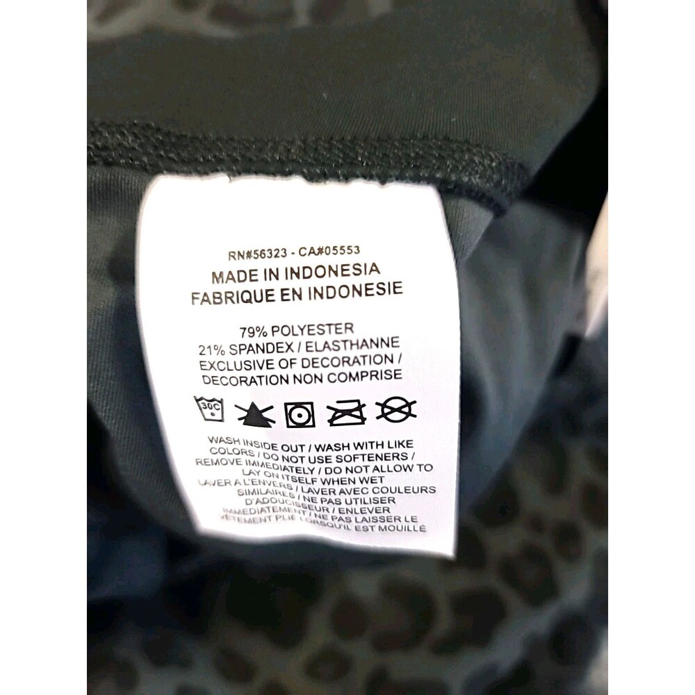 NWT Womens Nike Performance Legging SZ XXL Mid-Rise Dri-Fit Cheetah Print - Picture 11 of 11